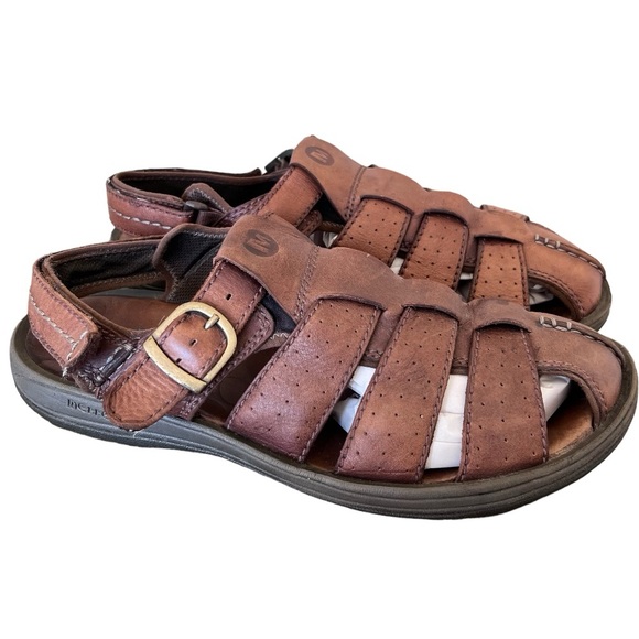Merrell Leather Fisher Man Sandals Size US 14 - Picture 1 of 16